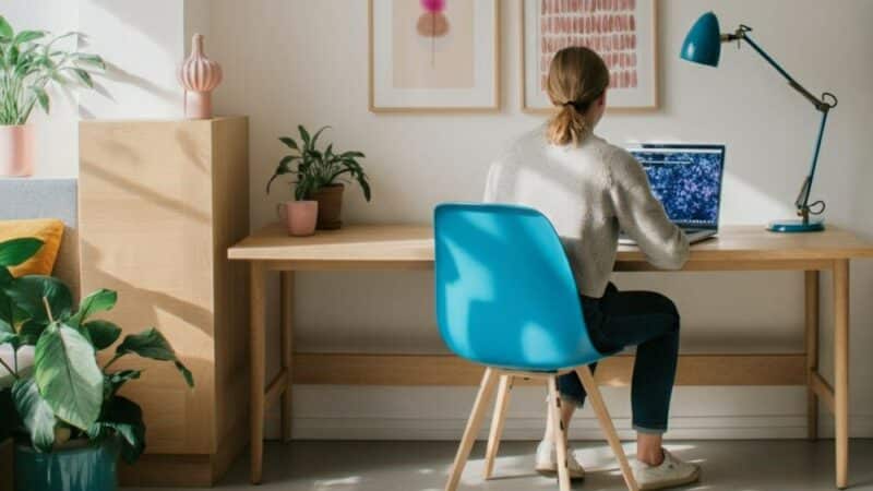 Jak oddzielić przestrzeń do pracy od reszty mieszkania?